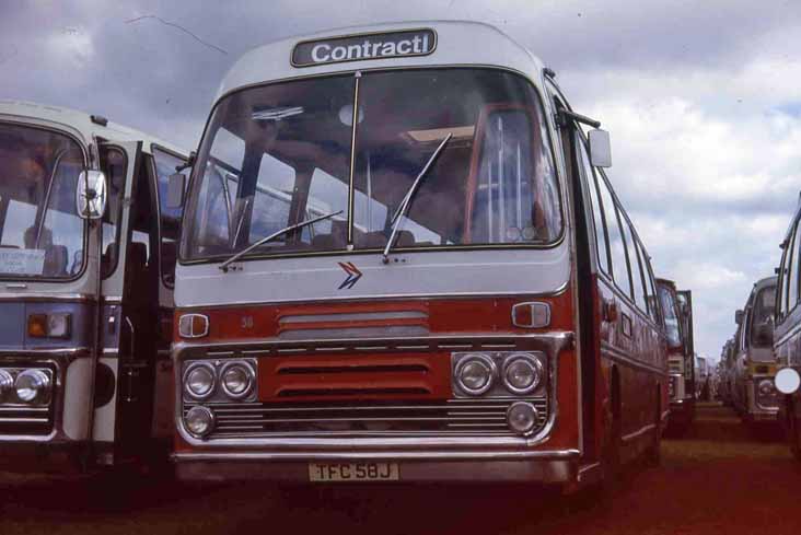 Oxford South Midland Bristol RELH6G Plaxton Panorama Elite 58